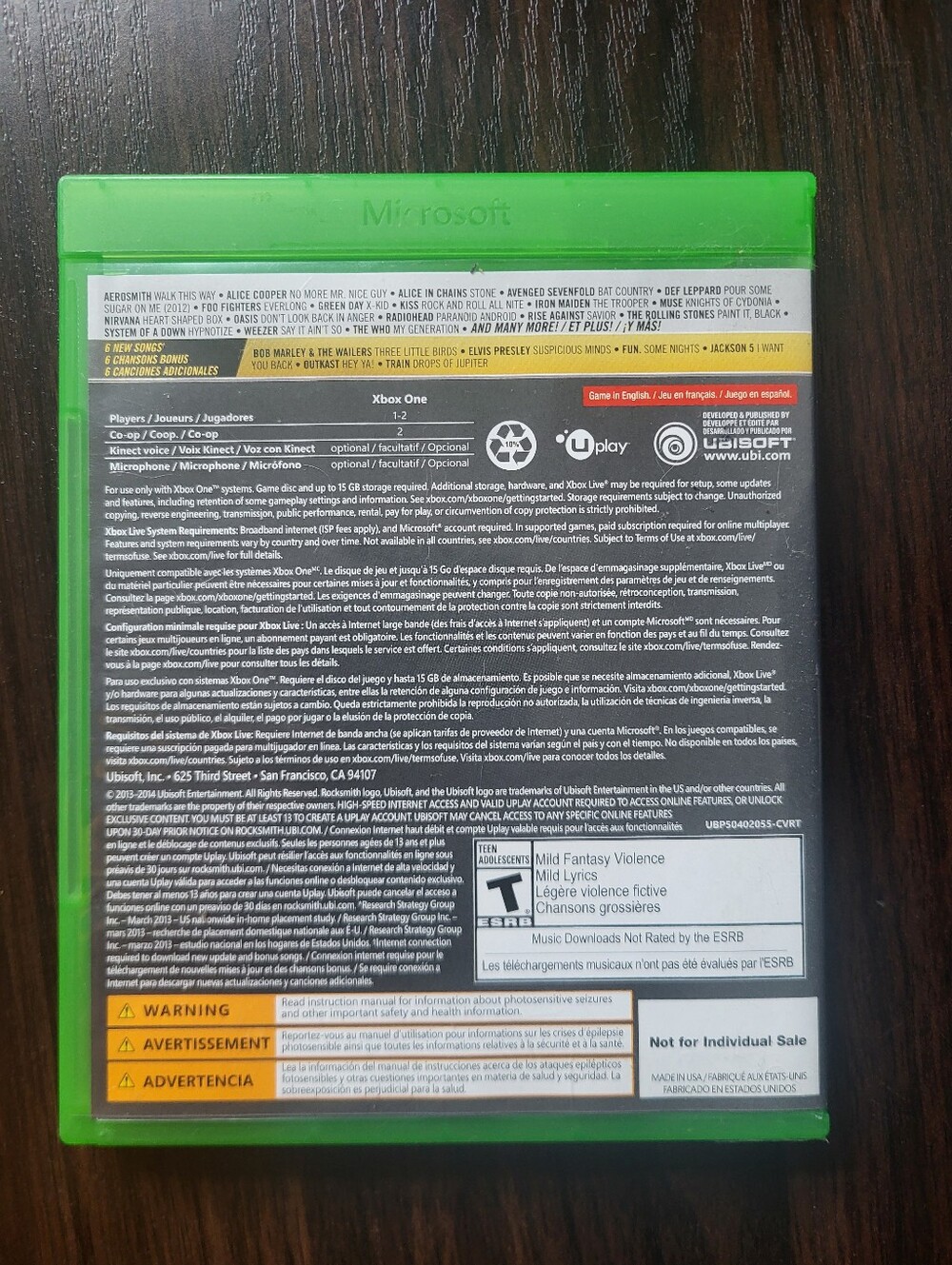 Rocksmith - Xbox One - Picture 2 of 4
